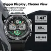 Haylou R8 Smartwatch 1.43 '' AMOLED Display Watch Bluetooth TELEFON CALL MULITARY WYRUDZIĆ STRONEGO WATRY