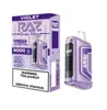 Original RAZ TN9000 Puff Disposable E Cigarettes 12ml Pod 650mAh Battery Rechargeable Electronic Cigs Puffs 9K 19 Flavours 5% Vape Pen