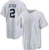 2 Jeter 99 판사 야구 유니폼 Kingcaps Cool Base Jersey 22 Soto 11 Volpe 48 Rizzo 27 Stanton 7 Mantle 4 Gehrig 4 Gehrig 45 Cole 스포츠 도매 인기 Dhgate