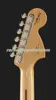 Reverse Headstock Jimi Hendrix Weiße E-Gitarre, Ahornhals, Griffbrett, Punkteinlage, speziell gravierte Halsplatte, Vintage-Mechaniken, Tremolo-Brücke, Whammy Bar