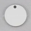 Keychains 10pcs Round Blank MDF Thermal Transfer Board Sublimation Printing Keyring Keychain For Heat Press Machine Gift Creative LYY9127