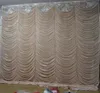 3M av 3M Wave Backdrop Wedding Decoration Party Curtain Celebration Stage Water Ripple Bakgrund Drapes2007046