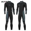 Swimwear 5mm Neoprene Wetsuit Onepiece Women Men Longsleved Diving Suit Scuba Spearfishing Surfing Warm Swimsuit Equipment