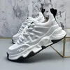 Hochzeitsfeier Designer -Kleiderschuhe Mode atmungsaktiven vulkanisierten Schnürsenkel Casual Sneakers rund Zeh Dicke Boden Freizeit Walking -Ladung W4 7565