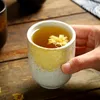 Tumblers Japanese Style Underglaze Colored Ceramic Water Cup Creative Tea Restaurant Home Casual Wine Cuisine Commercial