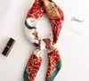 2019 Vintage Scarf Girl039S Ny mångsidig tryckt dekorativ fyrkantig halsduk för kvinnor med sommarhår och GASE3833697