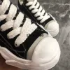 2024 Orijinal Tasarımcı High Street Mmy Kalın Alt Tuval Ayakkabı Mihara Erkek Spor ayakkabıları Dantel Yasuhiro Erkekler Günlük Ayakkabıları Kadın Botları Kutu