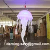 Bellissime meduse gonfiabili a palloncino con aeratore per discoteca o festa, meduse gonfiabili appese al soffitto