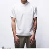 Men's T Shirts T-shirt Short Sleeve Summer Linen Dress Shirt Business Solid Chemise Homme Casual Work Wear Formal Slim 4XL