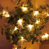 Nuova decorazione per la festa di Natale Luci a LED Simulazione Phalaenopsis Orchidea Luce Alimentata a batteria Matrimonio Compleanno Forniture per giardino domestico