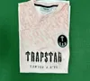 Trapstar London Herren Streetwear T-Shirt Free Hip Hop Pink Kurzarm Übergroßes Jersey 2024