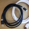 Cables de carga Olesit 1,5 m 5 pies 3 M 10 pies OD5.0 cargador rápido audaz Cable de datos micro USB tipo c para samsung huawei con caja al por menor