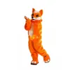 professional Mascot Costumes Colorful Long Fur Furry Fox Wolf Husky Dog Fursuit Mascot Adult Cartoon Character Outfit