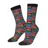 Calcetines de hombre Vintage Race Car Art Hombre Hombres Mujeres Medias de primavera Hip Hop