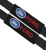 2pcsset universel coton ceinture de sécurité épaulettes couvre emblèmes pour Ford focus 2 3 fiesta kuga mondeo Badges accessoires auto Car5222569