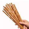 Bamboo Wood Tableware Household Hotels Bamboo Japanese Pointed Chopsticks Carbonized Chopsticks Wholesale