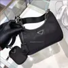 Sac de designer Hobo 3 pièces Sacs Bandoulière Sacs à main Hommes et femmes Sac à main Vente Luxurys Sac à bandoulière Sac à main Femme Femme Haute Qualité Chaîne Toile Mode Portefeuille Sac