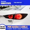 Clignotant feu arrière ensemble lampe arrière pour Mazda 3 Axela berline feu arrière LED 14-18 frein feux de stationnement arrière accessoires de voiture