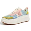 Women's Sport Water Diamond Fashion Platform Casual Shiny Knit Walking Shoes Casual Shoes Designer Shoes