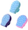 1PC Silicone shampooing cuir chevelu brosse masseur douche corps lavage cheveux Massage Comb9522202