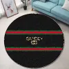 Designer living room circular carpet classic logo printed carpet bedroom living room coffee table mat rugs Home decoration carpet