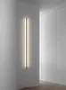 Wall Lamp Modern minimalist LED strip wall lamp bedroom dining room hotel model room corner line lamp living room aisle wall lamp