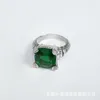 Designer David Yumans Yurma Jewelry Jade Angel Set Zircon Copper Ring Style Accessoires Ring Jewelry sans mots