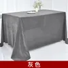 Pano de mesa engrossar o ouro veludo atividade exposição escritório reunião espalhar toalha de mesa retangular no chão cinza22