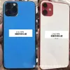 Film arrière en verre couleur pour écran en soie, adapté à l'iphone 13, 14, 14pro, 15promax, Apple