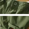 Automne hiver pur coton hommes Cargo pantalon Style coréen mâle décontracté ceinture ample taille moyenne coupe ajustée crayon pantalon GAZ329 Z378 240228