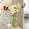 Fleurs décoratives bonheur fleur ornement Bouquet entrée meuble TV Simulation décoration de la maison salon faux