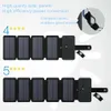 Folding Outdoor Solar Panel Charger Portable 5V 21A USB Output Devices Camp Hiking Backpack Travel Power Supply For Smartphones 240220