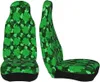 Auto Stoelhoezen 2 Stuks St. Patricks Day Klavers Voor Unisex Universele Auto Voorstoelen Protector Past Sedan Truck