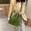 Sacs de soirée Petit Crocodile Modèle Bandoulière Sac Pour Femmes Épaule Marque Designer Sac A Main De Luxe PU Cuir Seau Sac À Main