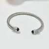 Designer David Yumans Yurma Jewelry Populära vävda Twisted Thread Handstycke Öppet armband Snabbförsäljning