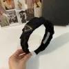 Luxuriöse Designer-Stirnbänder für Mädchen, schwarze Luxus-Kopfbedeckung, Stirnband, Haarschmuck