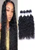 Malaysian Water Wave Bundles Unprocessed Human Hair Weave Extensions 4pcslot Wet and Wavy Hair Weft1323627