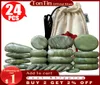 Tontin 24pcsset Jade Glaze Massage Set Massager Back Massageador Stones Health Care for Spa Therapy Basalt Lava Stone H8962550