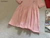 New baby skirt Princess dress Fruit embroidery girl dresses Lace Size 100-160 CM kids designer clothes summer child frock 24Mar