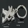 5 Stuks Veel 3D Holle Serie Auto Logo Sleutelhanger Sleutelhanger Sleutelhanger Ring Sleutelhanger Sleutelhanger Voor Peugeot 207 206 308 3008 408 508307l