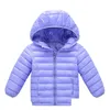 어린이 외부웨어 코트 소년 소녀 차가운 겨울 따뜻한 재킷 후드 아동 면봉 옷 소년 다운 211022 드롭 배달 dhm7s