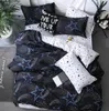 Fjärilsängkläder hög kvalitet 3 4pc sängkläder set täcke täcken bäddar plåt kudde hög kvalitet lyx mjuk comebortable31 cj194853664