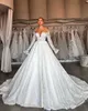 Élégant dentelle soyeuse de manche en V à col en V, robe de mariée en ligne broderie en dentelle brune peau robe de mariée plus taille