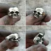 Band Rings LINSION Skull Ring Cupronickel Mens Biker Rock Punk Jewelry CP171 US Size 7~15 L240305