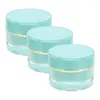 Storage Bottles 3 Pcs Bottle Cream Wide Mouth Container Small Jars With Cover Containers Lids Acrylic Travel