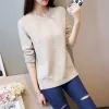 Pullovers 2024 Autumn Sweater Women Knitted Winter Women Sweater And Pullover Female Tricot Jersey Jumper Pull Femme Bottoming Shirt