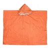 Vestes de course imperméable de qualité durable vêtements de pluie extérieur réflexion de la lumière du soleil orange argent 130x100cm catastrophe froide double face