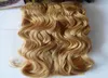 Brasilianische reine honigblonde brasilianische Körperwellen-Haarwebart-Bündel, 100 Menschenhaarweberei, 100 g Stück, 1026 Zoll, Remy-Haar, Extens 5276616