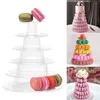 Bakeware Tools Macarons Display Tower Decorating Cupcake Holder Kitchen Gadgets återanvändbara för jul Thanksgiving Tea Party