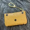 2024 KEY POUCH Designers Mini Wallet Fashion Womens Mens Keychain Ring Credit Card Holder Coin Purse Luxury Original Box Wallets Purse Crossbody Bag Headphone bag